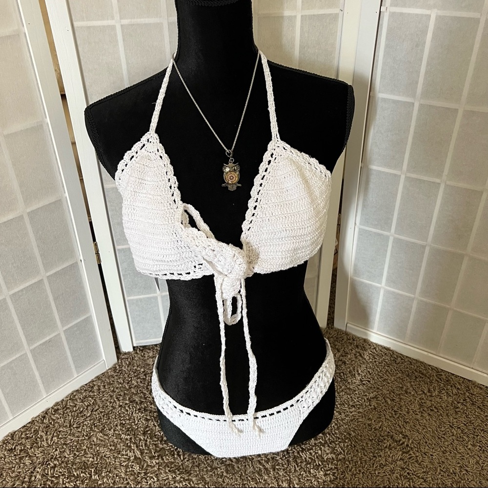 Knitted 2 Piece Swimsuit